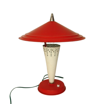 Polska lampa „grzybek” z lat 60. – widok ogólny
